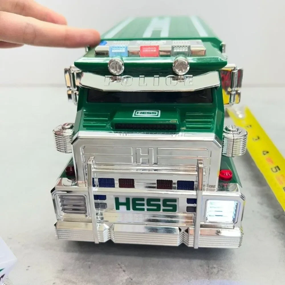Hess 2023 Police Truck and Cruiser Collectible Toy Set With Lights And Sirens
